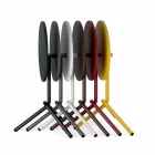 Tabela metalike e rrumbullakët në natyrë dhe fletë metalike e bërë në Itali - Alberic Viadurini