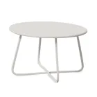 Tavolinë kafeje kopshti në çelik të galvanizuar Prodhuar në Itali - Brienne Viadurini