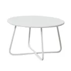 Tavolinë kafeje kopshti në çelik të galvanizuar Prodhuar në Itali - Brienne Viadurini