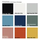 Tavolinë kafeje kopshti në Hpl dhe Metal të lyer Prodhuar në Itali - Guerrino Viadurini