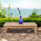 Tavolinë kafeje Kopshti në dru tik natyral - Artes Viadurini