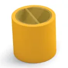 Tavolinë Kafeje Kopshti në Polietileni me Enë Prodhuar në Itali - Stracco Viadurini