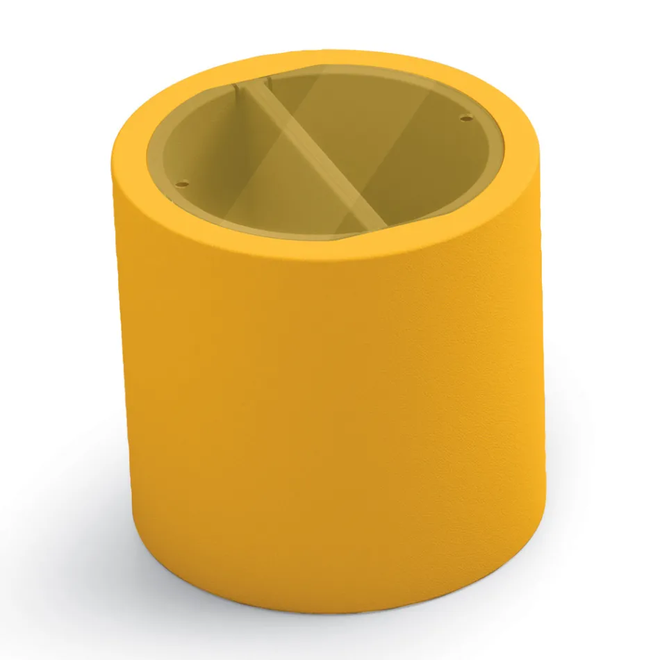 Tavolinë Kafeje Kopshti në Polietileni me Enë Prodhuar në Itali - Stracco Viadurini