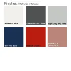 Tavolinë kafeje kopshti në qelq qeramike dhe metal Prodhuar në Itali - Guerrino Viadurini