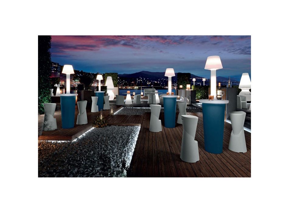 Tavolinë kafeje Bright Garden me bazë polietileni të prodhuar në Itali - Tigota Viadurini