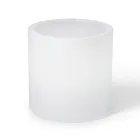 Tavolinë kafeje Bright Garden në polietileni të bardhë Prodhuar në Itali - Derti Viadurini