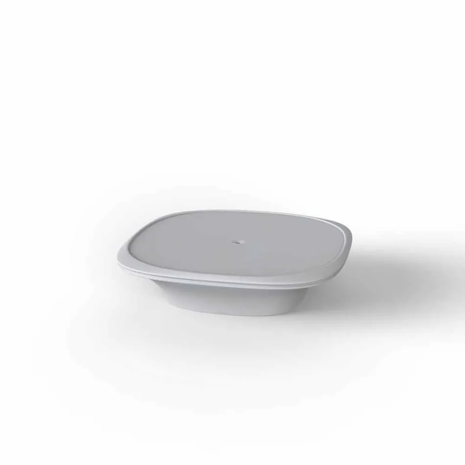 Tavolinë moderne kopshtesh Ufo 100x100 cm nga Vondom, në polietileni Viadurini