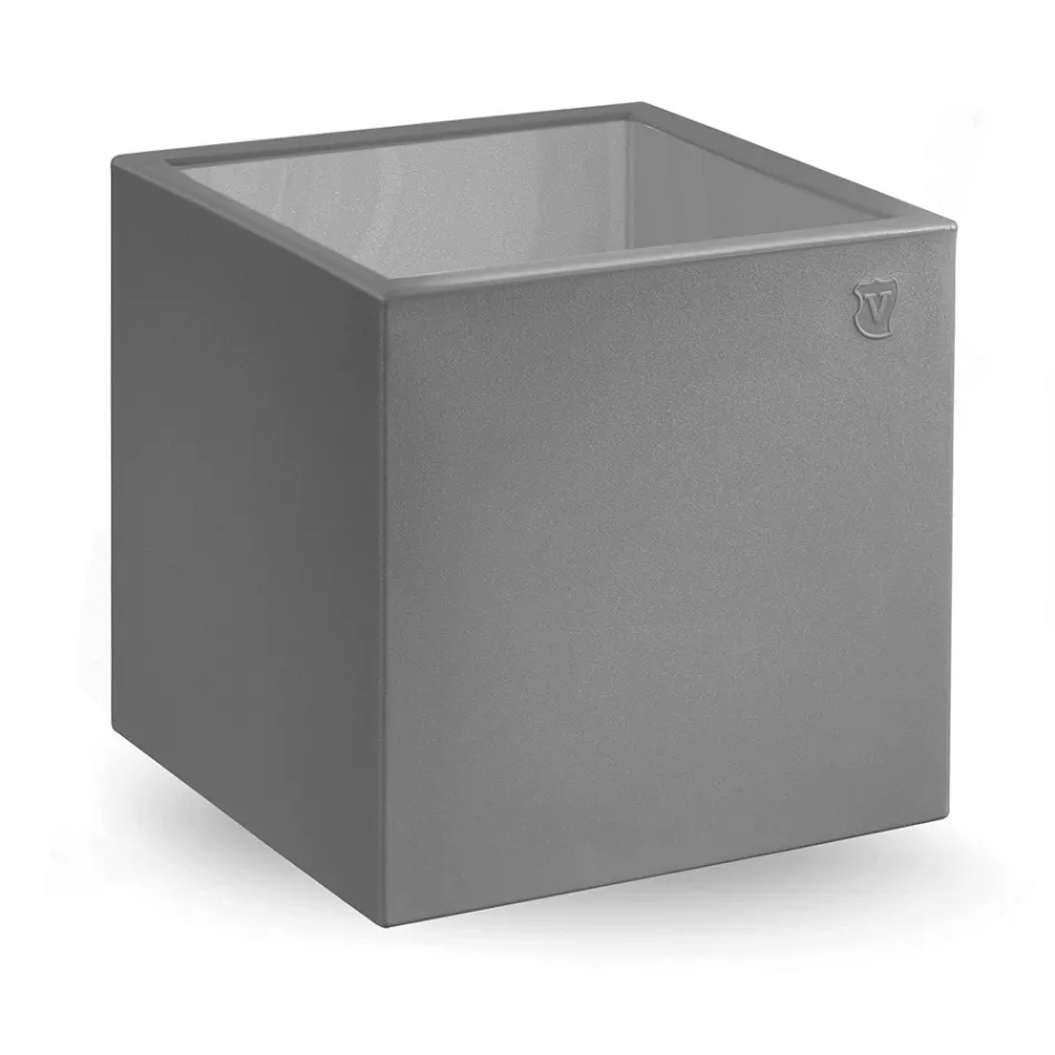 Tavolinë kafeje Square Garden me polietileni me ngjyra Prodhuar në Itali - Noemi Viadurini