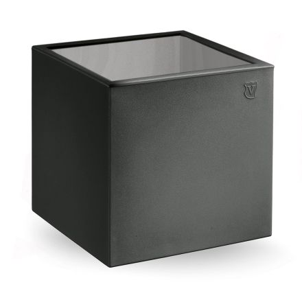 Tavolinë kafeje Square Garden me polietileni me ngjyra Prodhuar në Itali - Noemi Viadurini