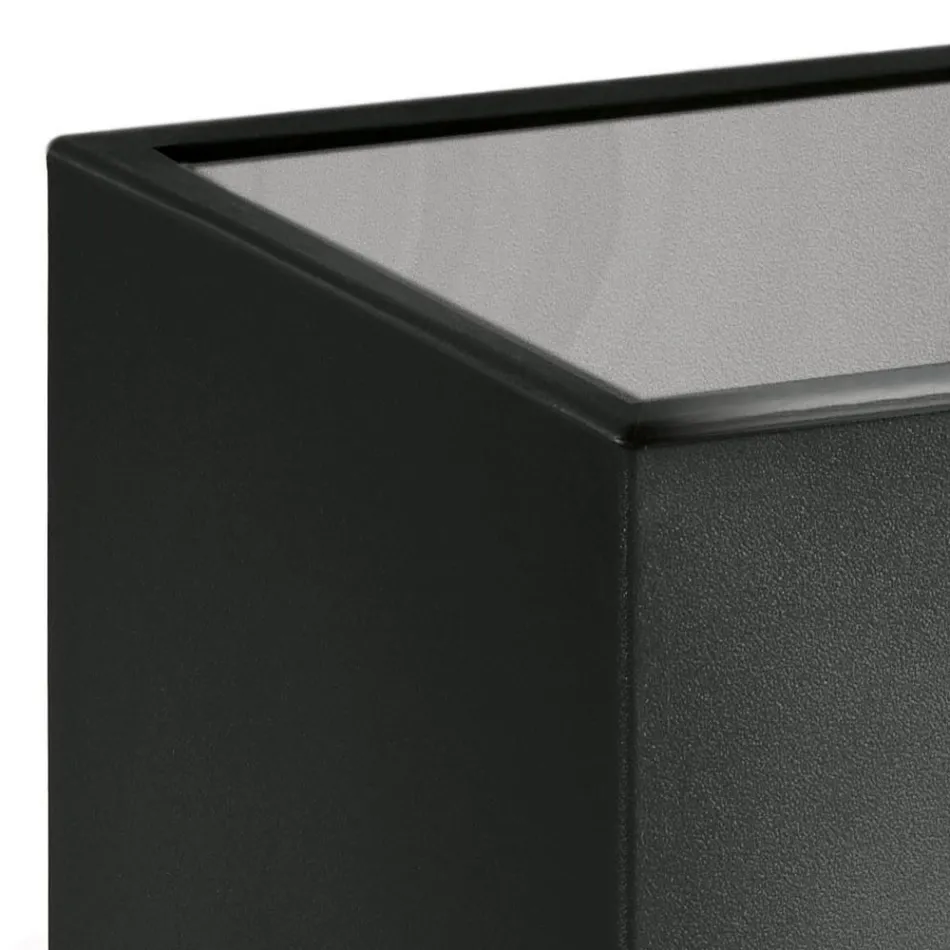 Tavolinë kafeje Square Garden me polietileni me ngjyra Prodhuar në Itali - Noemi Viadurini