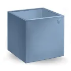 Tavolinë kafeje Square Garden me polietileni me ngjyra Prodhuar në Itali - Noemi Viadurini