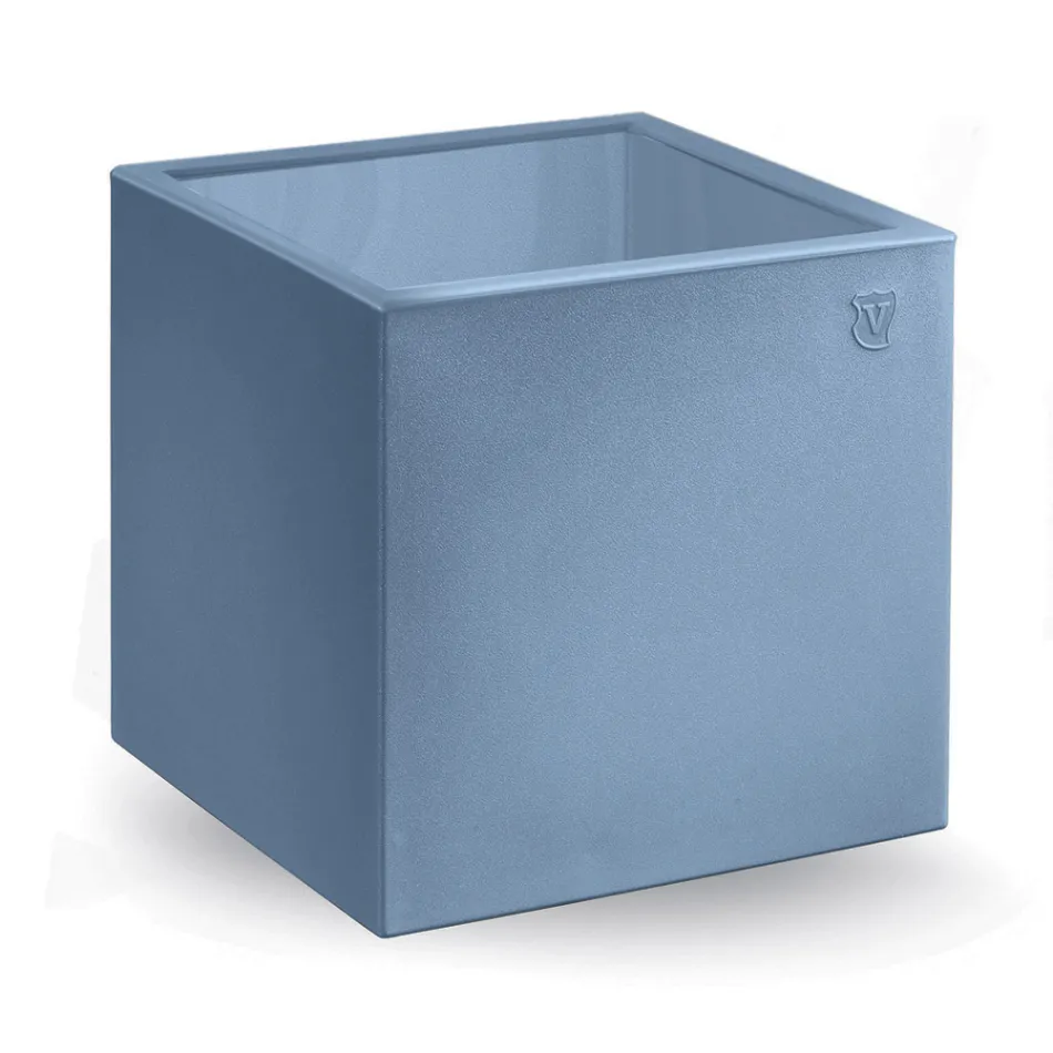 Tavolinë kafeje Square Garden me polietileni me ngjyra Prodhuar në Itali - Noemi Viadurini