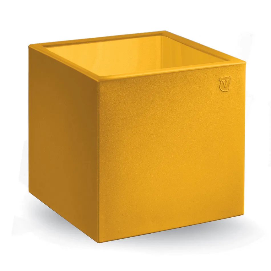 Tavolinë kafeje Square Garden me polietileni me ngjyra Prodhuar në Itali - Noemi Viadurini