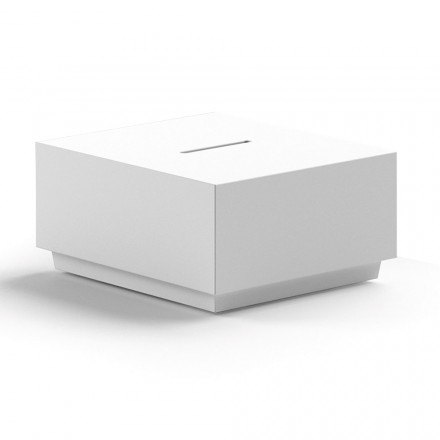 Tabela e kafesë Square Garden në Polietileni Prodhuar në Itali - Makao Viadurini