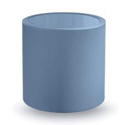 Tavolinë kafeje e rrumbullakët e kopshtit me polietileni me ngjyrë Prodhuar në Itali - Noemi Viadurini