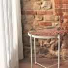 Tavolinë kafeje e Brendshme ose e Jashtme me Strukturë Metalike Prodhuar në Itali - Carim Viadurini