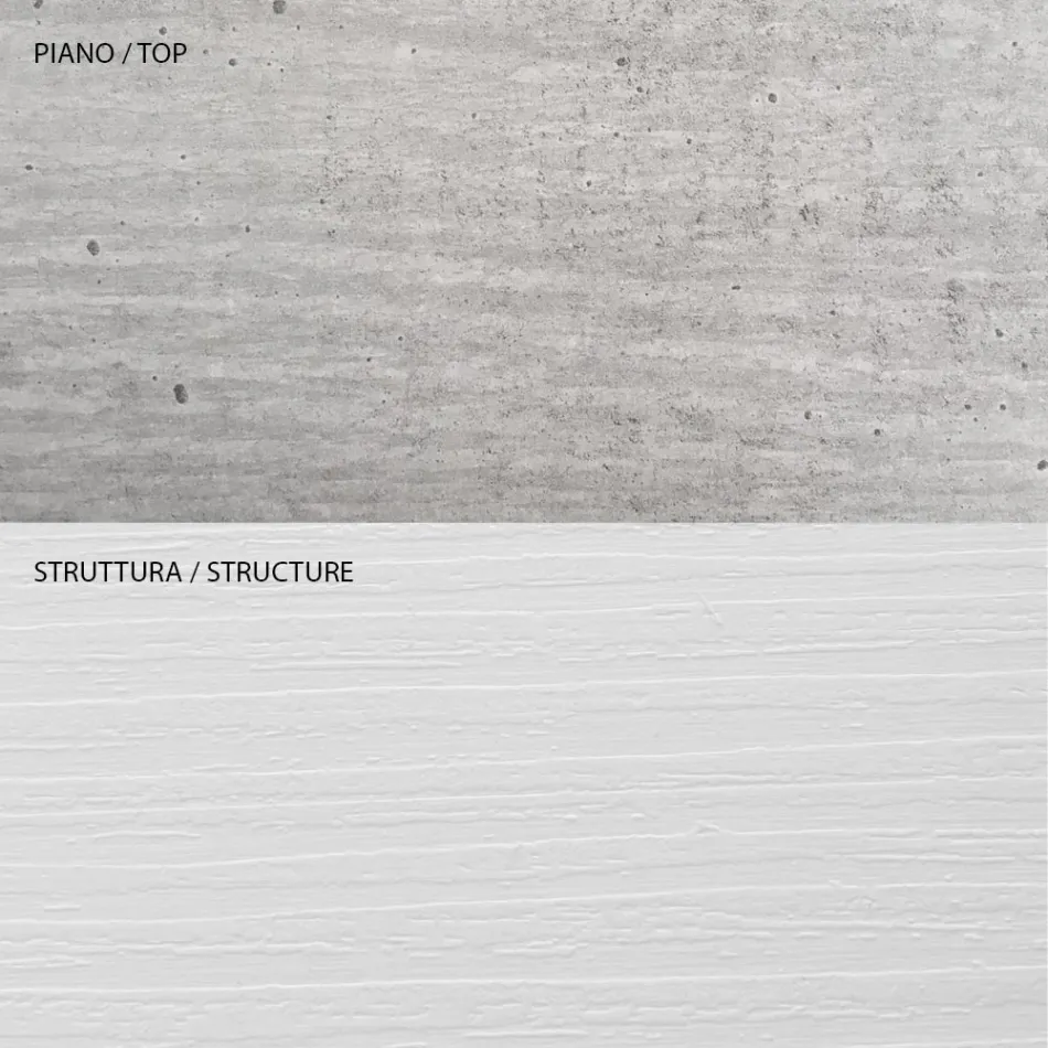 Tavolinë kafeje me enë druri - Scandio Viadurini