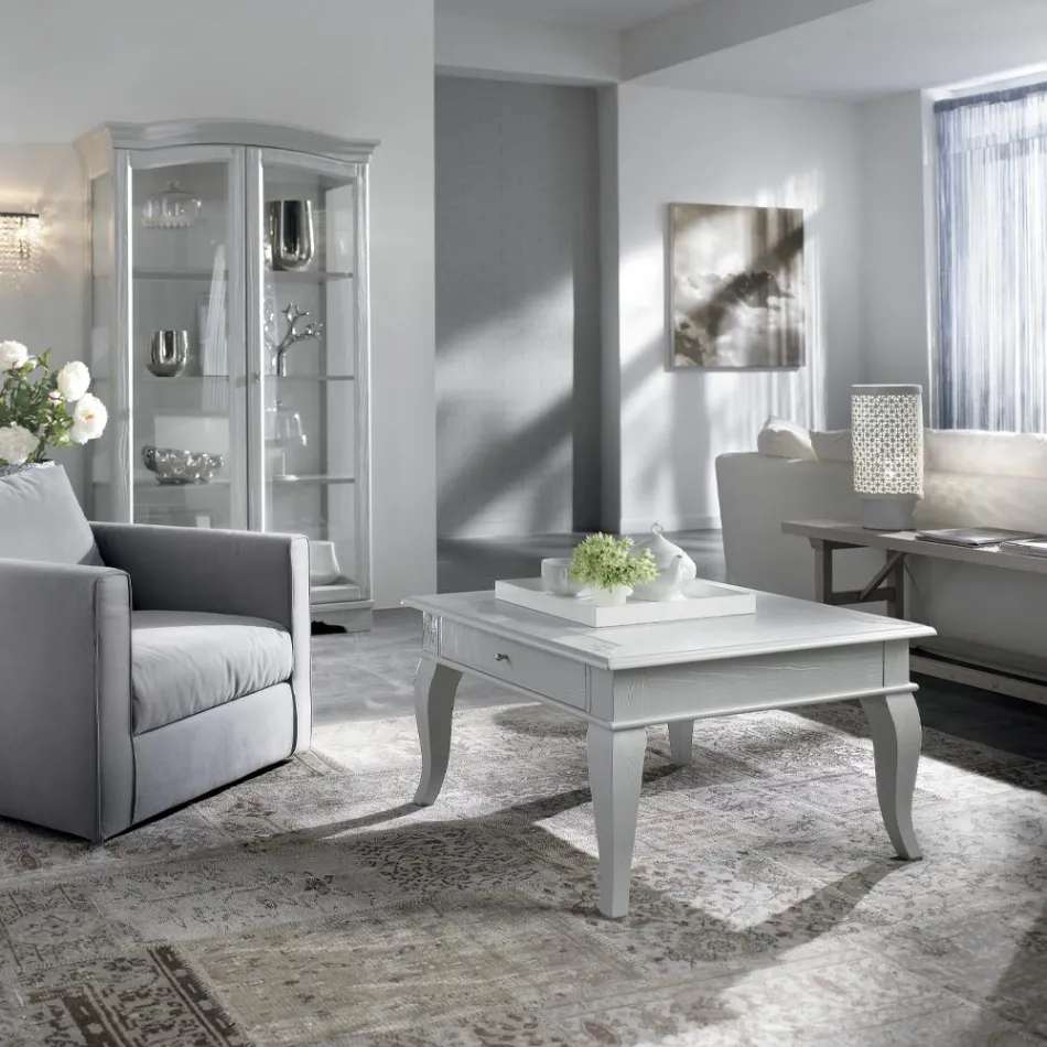 Tavolinë kafeje me pjesë të forta në Ay - ous dhe Linden Made in Italy - Era Viadurini