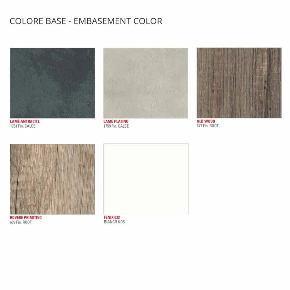 Tavolinë kafeje me maja rrotulluese në HPL Prodhuar në Itali, Precious - Paris Viadurini