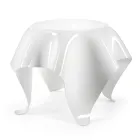 Tavolinë kafeje me majë dhe bazë pleksiglas Made in Italy - Brento Viadurini