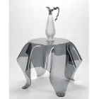 Tavolinë kafeje me majë dhe bazë pleksiglas Made in Italy - Brento Viadurini