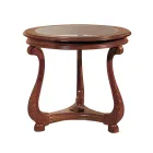 Tavolinë kafeje me majë xhami Made in Italy - Sedna Viadurini