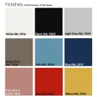 Tavolinë kafeje me majë mermeri katror Prodhuar në Itali - Makino Viadurini