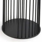 Tavolinë kafeje me majë të rrumbullakët qeramike Prodhuar në Itali - Montebianco Viadurini