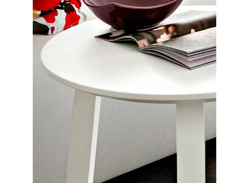 Tavolinë kafeje me majë të rrumbullakët në Fenix Made in Italy, Precious - Tobiko Viadurini