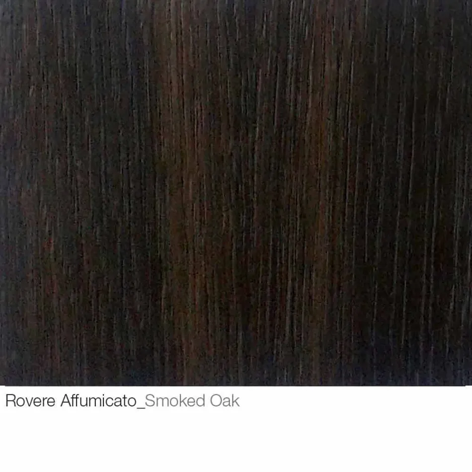 Tavolinë kafeje me majë druri të rrumbullakët prodhuar në Itali - Montebianco Viadurini