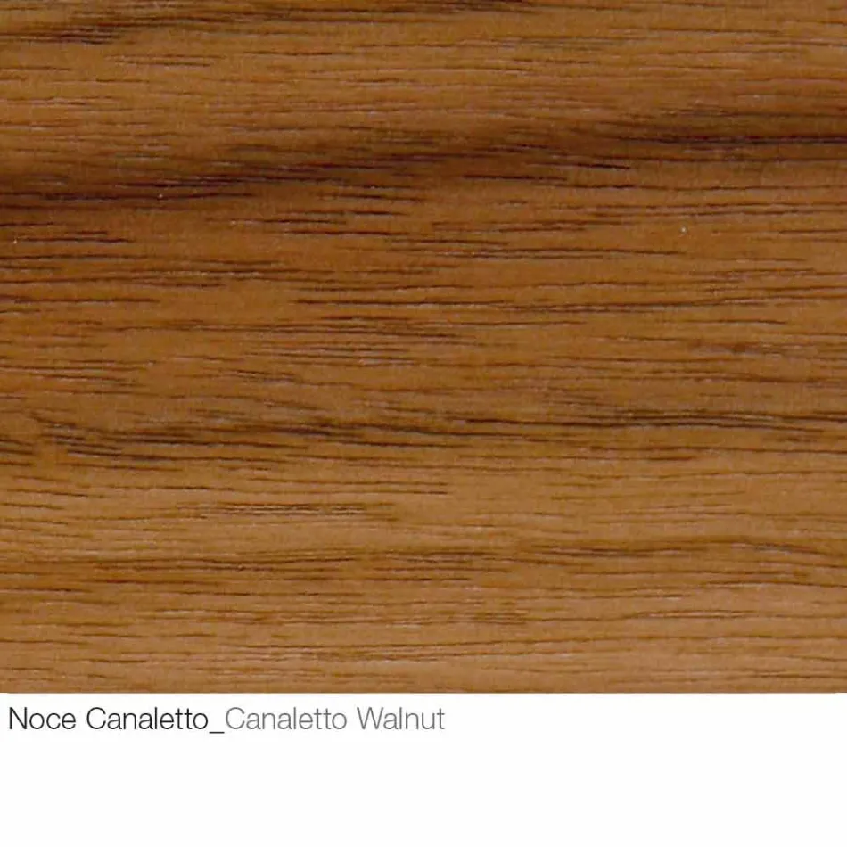 Tavolinë kafeje me majë druri të rrumbullakët prodhuar në Itali - Montebianco Viadurini