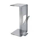 Tavolinë Kafeje me Raft Revistash Plexiglas Prodhuar në Itali - Belle Viadurini