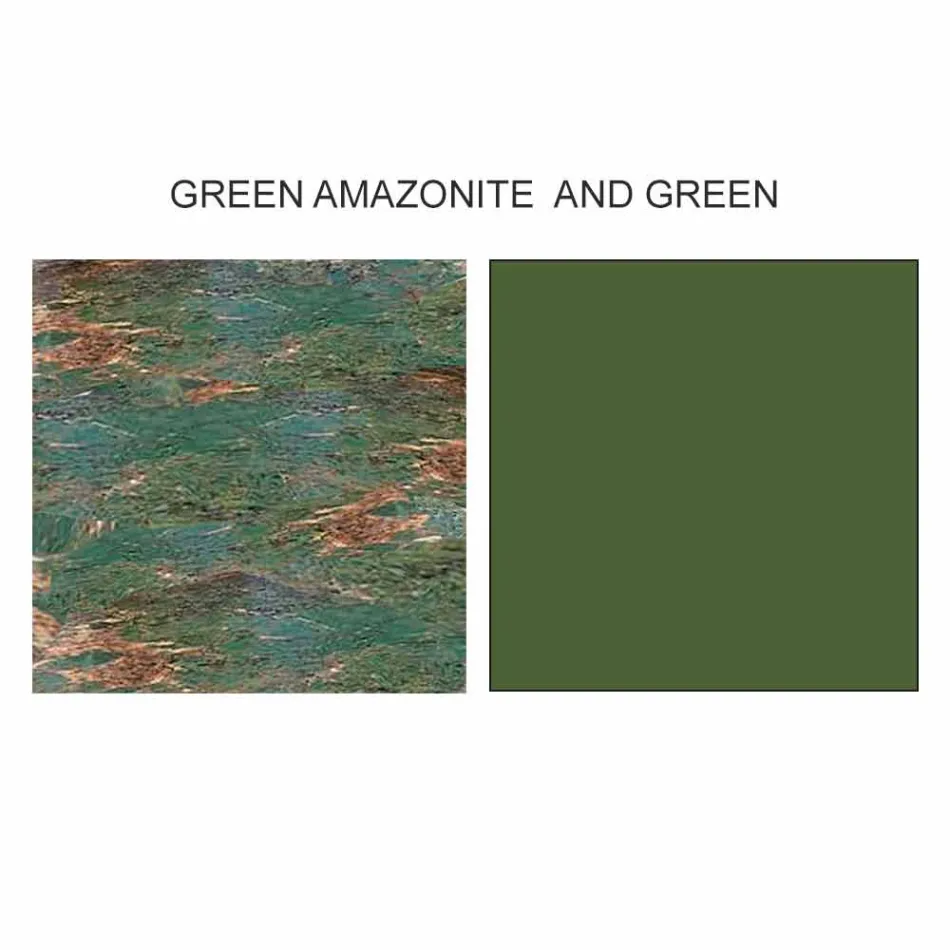 Dizajnoni tryezë kafeje me 2 maja të rrumbullakëta në Gres Prodhuar në Itali - Stokholm Viadurini