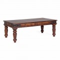 Tavolinë kafeje me model klasik Homemotion Solid Wood - Benson