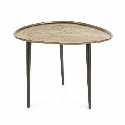 Homemotion Design Tavolinë kafeje me majë alumini - Yamila Viadurini