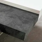 Tavolinë kafeje Fenix me këmbë transparente prodhuar në Itali - Justin Viadurini