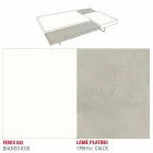 Tavolinë kafeje Fenix me këmbë transparente prodhuar në Itali - Justin Viadurini