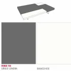 Tavolinë kafeje Fenix me këmbë transparente prodhuar në Itali - Justin Viadurini