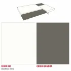 Tavolinë kafeje Fenix me këmbë transparente prodhuar në Itali - Justin Viadurini