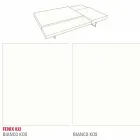 Tavolinë kafeje Fenix me këmbë transparente prodhuar në Itali - Justin Viadurini