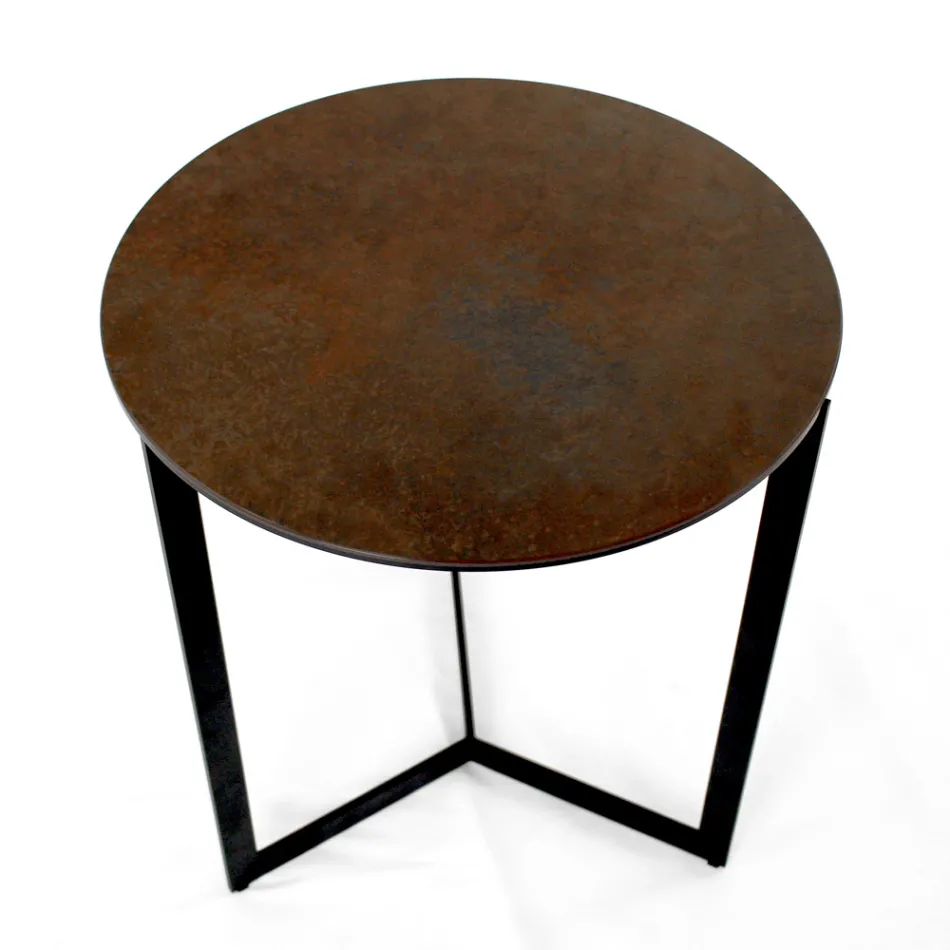 Tavolinë kafeje gresi me bazë çeliku Prodhuar në Itali - Aspira Viadurini