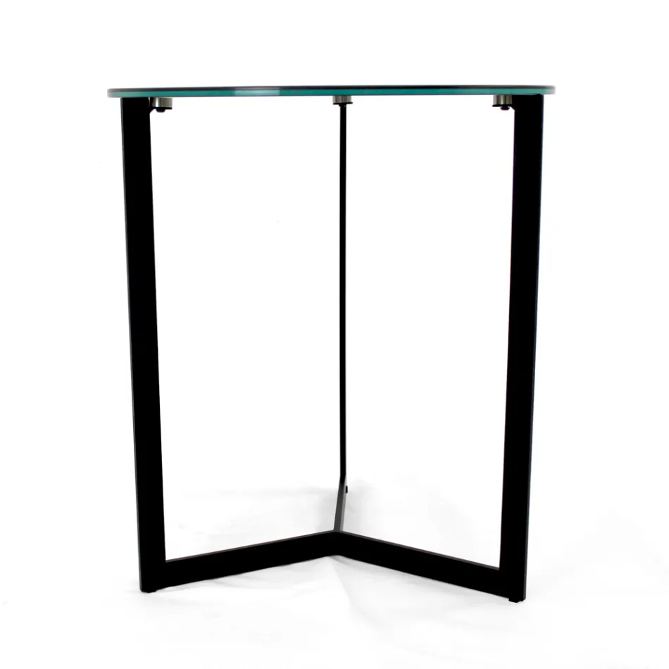 Tavolinë kafeje gresi me bazë çeliku Prodhuar në Itali - Aspira Viadurini