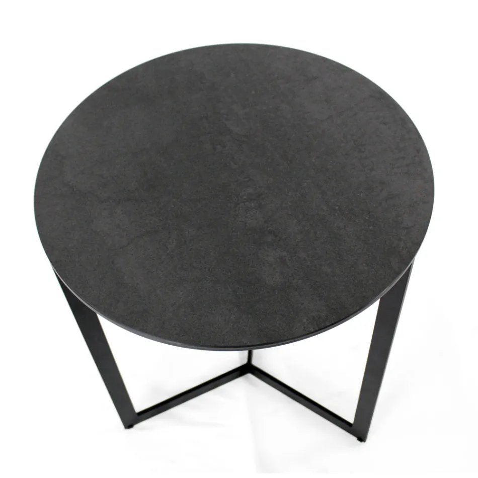 Tavolinë kafeje gresi me bazë çeliku Prodhuar në Itali - Aspira Viadurini