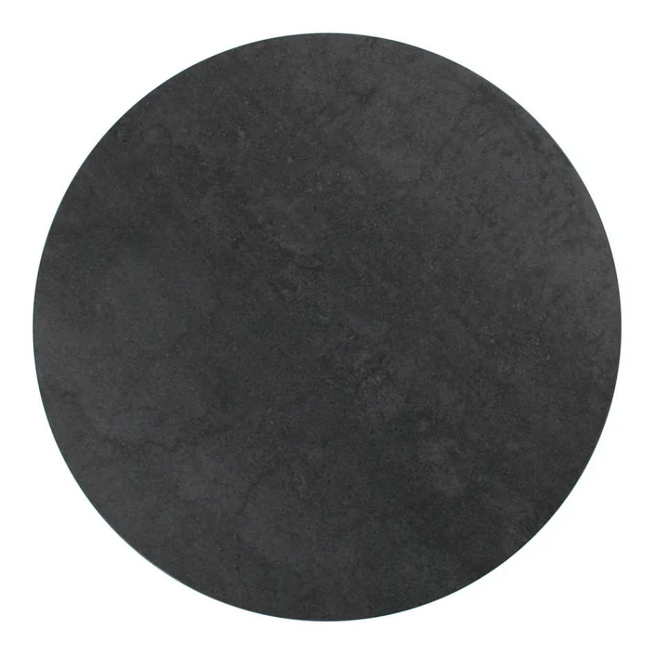 Tavolinë kafeje në Grès porcelani dhe bazë të rrumbullakët Prodhuar në Itali - Tullia Viadurini