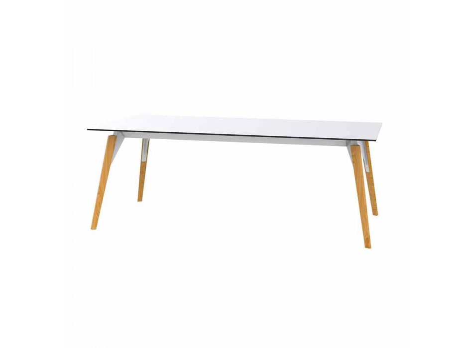 Tavolinë kafeje në Petëzuar me Bardhë ose të Zezë në 2 Madhësi - Faz Wood nga Vondom Viadurini