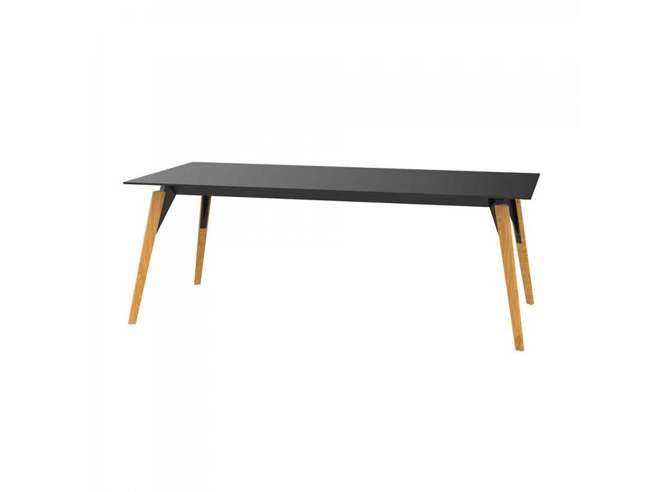 Tavolinë kafeje në Petëzuar me Bardhë ose të Zezë në 2 Madhësi - Faz Wood nga Vondom Viadurini