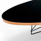 Tavolinë kafeje në petëzuar të zezë dhe çelik të llakuar Prodhuar në Itali - Persefone Viadurini