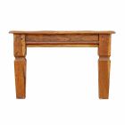 Solid tryezë kafeje prej druri Acacia Dizajn Klasik Homemotion - Remo Viadurini