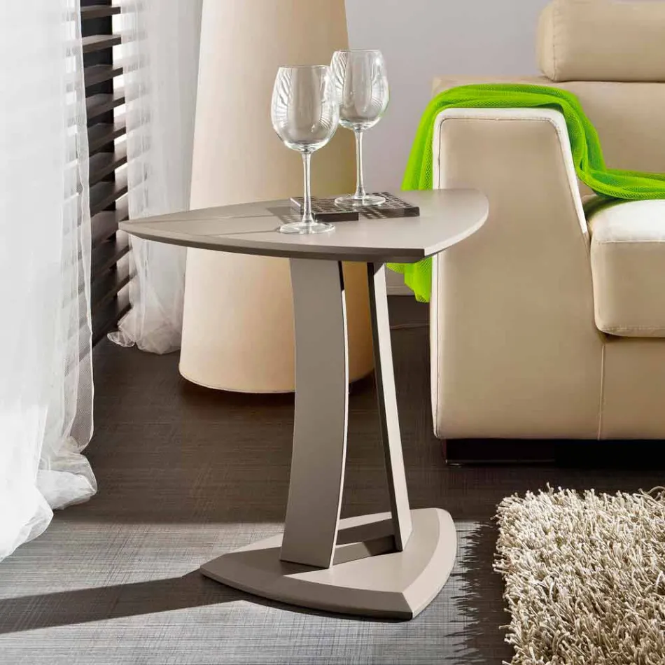 Tavolinë kafeje në Mdf të Llakuar Prodhuar në Itali, Cilësi e Lartë - Lisa Viadurini