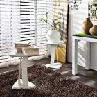 Tavolinë kafeje në Mdf të Llakuar Prodhuar në Itali, Cilësi e Lartë - Lisa Viadurini